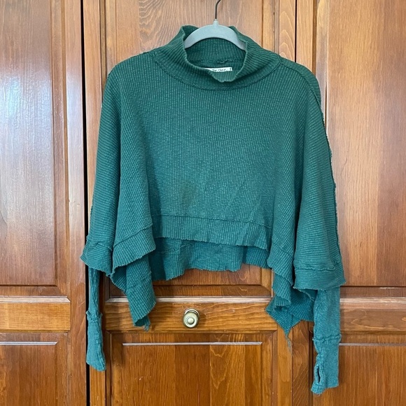 Free People We The Free Moon Daisy Thermal Top Size XS - Picture 2 of 10